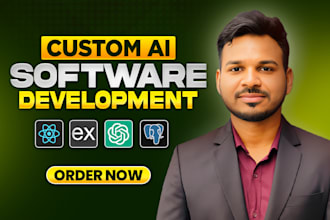 build ai website, chatbot, web app as full stack ai software developer