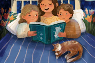 illustrate children story book illustration and children story book illustratio