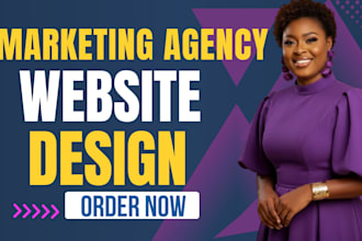 design marketing agency website advertising agency website marketing firm site