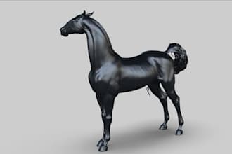 sculpt 3d animal creature ,figurine art,dnd miniature,3d printing model,zbrush