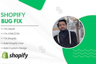 fix shopify bug, liquid code css, customize shopify store