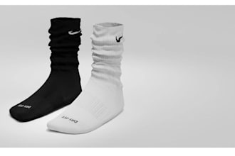 do custom 3d socks modeling and 3d product visualization