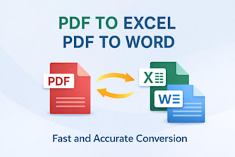 convert PDF files into editable excel