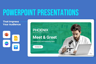 redesign professional powerpoint and google slide decks