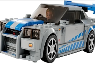 design custom lego car moc, lego technic car, 3d lego model with instructions