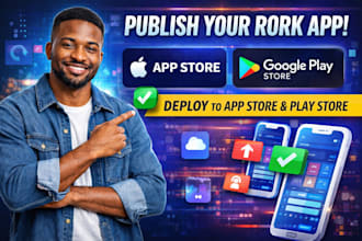 publish your rork app to google play store and apple app store