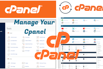 configure and manage your cpanel