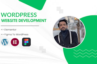 design clean and responsive wordpress website