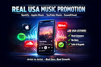 do usa spotify music promotion apple music youtube music soundcloud music