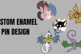 create an amazing custom enamel pin design