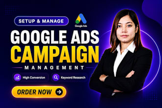 setup and manage google ads ppc campaigns with ga4 ecommerce tracking