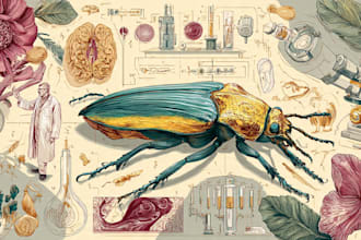 design scientific, medical, educational illustration for you