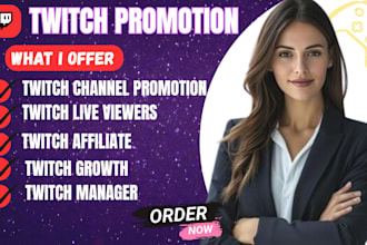 grow your twitch channel with twitch promotion and live viewers