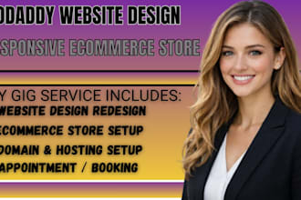 godaddy website redesign, godaddy website design, godaddy website, godaddy SEO