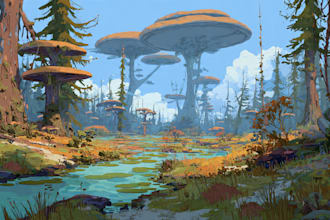 do environment concept art