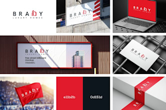 design highly modern minimalist and luxury business logo for your business