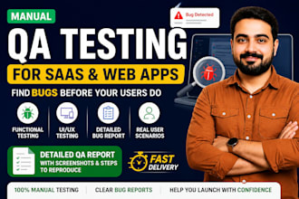 test your saas web app user flows and report critical bugs