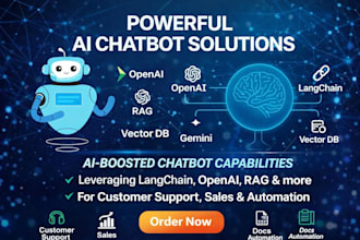 build custom rag ai n8n agents, chatobots, apps llm langchain open ai twilio api