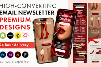 create a professionally designed email newsletter