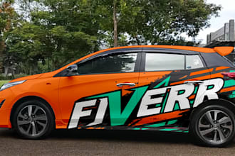 professional car livery and wrap design