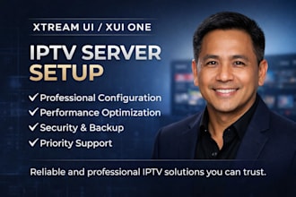 setup  reliable iptv 1stream server xtreamui, xui one with full configuration