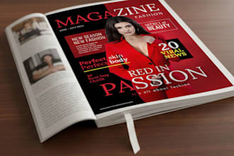 do creative magazines layout design