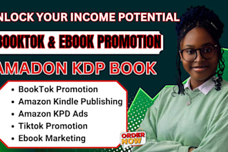 do tik tok booktok promotion amazon kdp children book promotion booktok ads