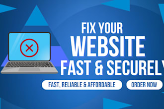 provide wordpress help, fix errors, and solve website issues