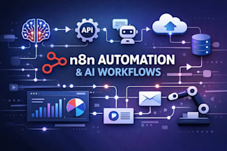 develop n8n automation, n8n workflow, ai automation, or n8n ai agent