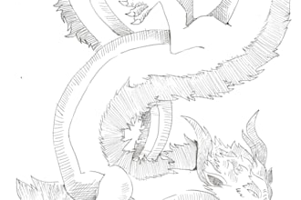draw mythical creatures and cryptids