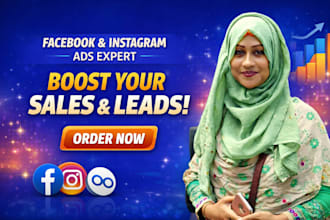 manage facebook ads campaign, fb meta ads and instagram marketing