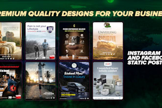 design facebook ad creative, instagram post