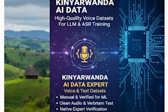 provide native kinyarwanda voice recordings for ai and speech training