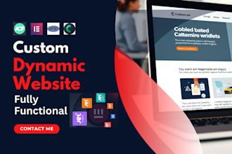 build a fully functional wordpress dynamic website