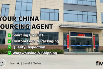 be your sourcing agent, purchase, customize, and ship from china