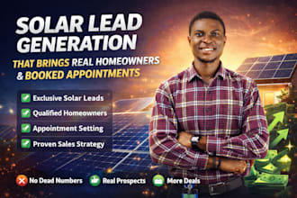 solar leads roofing leads lead generation homeowner leads for solar installation
