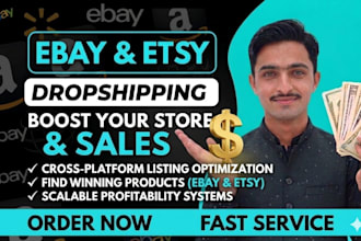 be your ebay and etsy dropshipping virtual assistant