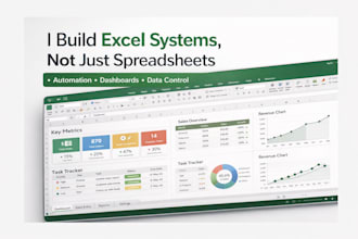 design powerful excel systems for tracking, analysis, and reporting