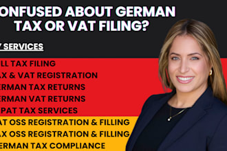 german tax, tax return, german vat, vat registration, steuerberater, tax oss