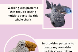 test crochet or knitting patterns for clarity and accuracy