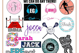 do design amazing bar or bat mitzvah logo