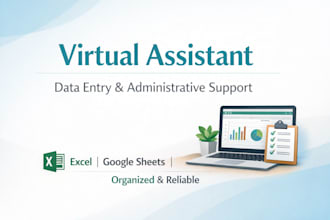 asistente virtual para entrada de datos y tareas administrativas