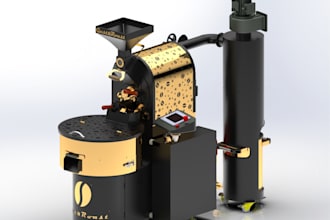 design industrial machinery and 3d cad models for manufacturing