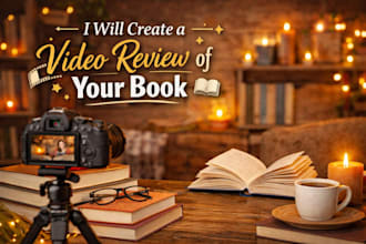 create a video review of your book