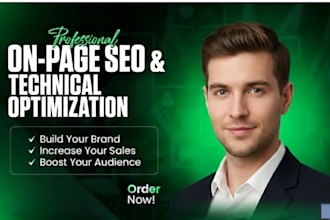 do on page technical SEO service