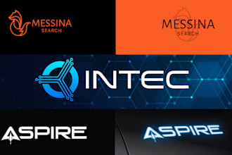 create modern timeless tech, startup, saas, software, app, website logo design