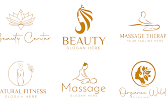 design health, wellness, yoga, fitness, dental and medical logo design