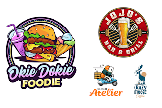 design a custom high quality logo for your restaurant cafe or food brand