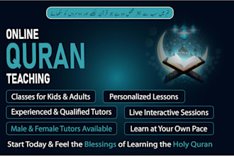 provide quran lessons, tajweed, and memorization online