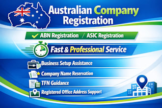 register your australian company, abn and asic fast and professionally